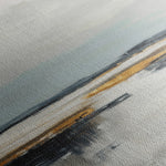 Abstract 1401 Canvas Art 16" x 16" / 40 x 40 cm / Black