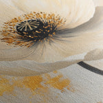 Floral 1401 Canvas Art 18" x 24" / 45 x 60 cm / Black