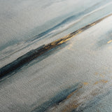 Abstract 1402 Canvas Art 16" x 16" / 40 x 40 cm / Black