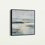 Abstract 1402 Canvas Art 60 x 60 cm / Black