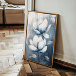 Floral 1402 Canvas Art 18" x 24" / 45 x 60 cm / Black
