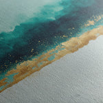 Abstract 1404 Canvas Art 16" x 16" / 40 x 40 cm / Black