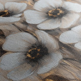 Floral 1405 Canvas Art 18" x 24" / 45 x 60 cm / Black