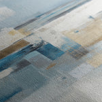 Abstract 1406 Canvas Art 16" x 16" / 40 x 40 cm / Black