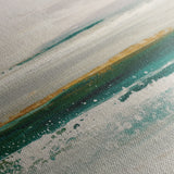 Abstract 1408 Canvas Art 16" x 16" / 40 x 40 cm / Black