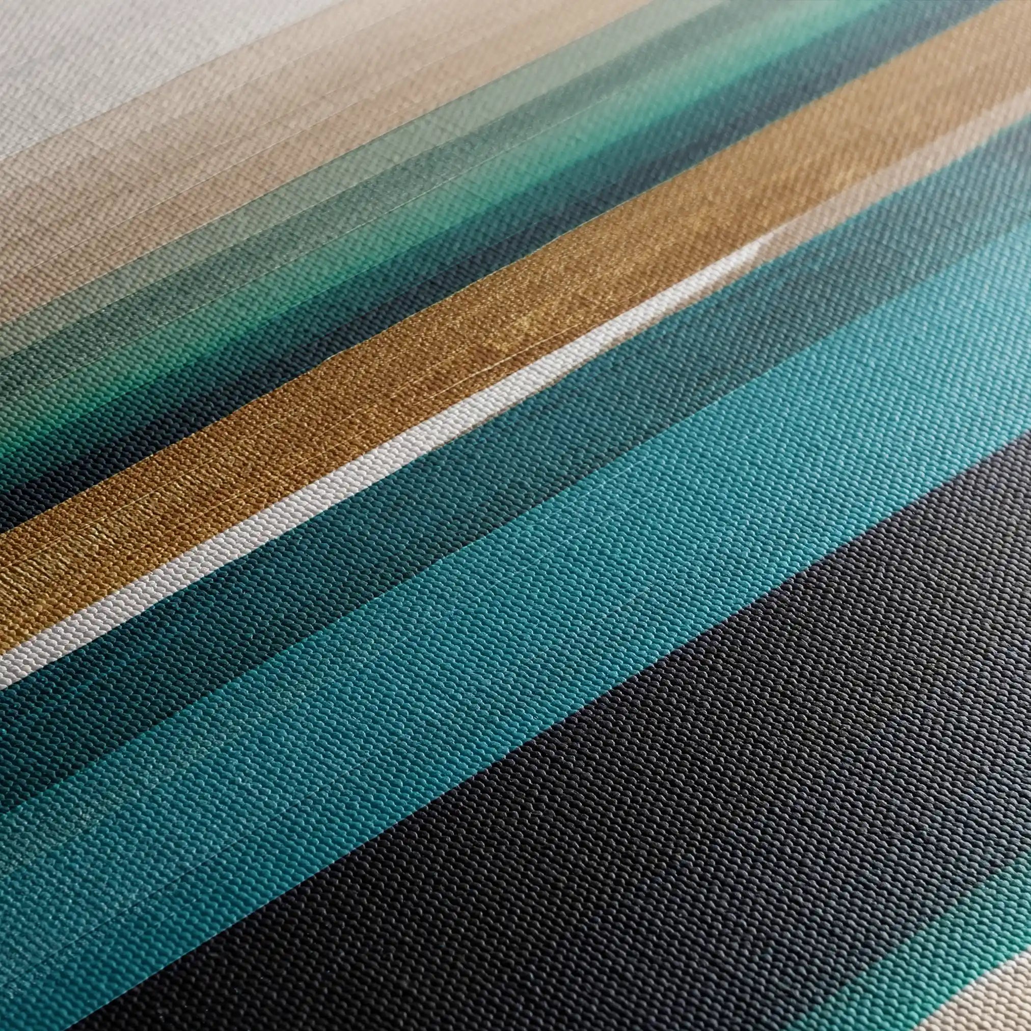 Abstract 1409 Canvas Art 60 x 60 cm / Black
