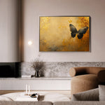 Animals 141 Canvas Art 18" x 24" / 45 x 60 cm / Black