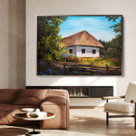Landscape 141 Canvas Art 18" x 24" / 45 x 60 cm / Black