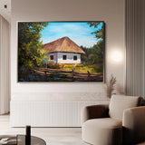 Landscape 141 Canvas Art 18" x 24" / 45 x 60 cm / Black