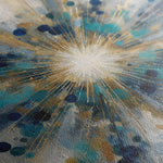 Abstract 1410 Canvas Art 60 x 60 cm / Black
