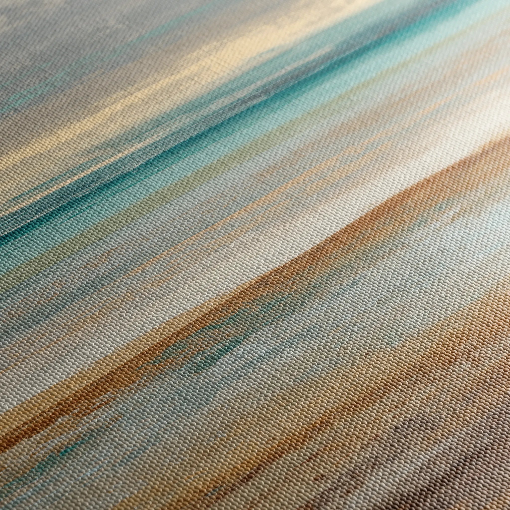 Abstract 1411 Canvas Art 16" x 16" / 40 x 40 cm / Black