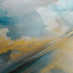 Abstract 1414 Canvas Art 16" x 16" / 40 x 40 cm / Black