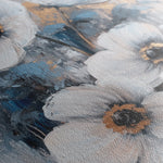 Floral 1414 Canvas Art 18" x 24" / 45 x 60 cm / Black