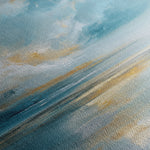 Abstract 1415 Canvas Art 16" x 16" / 40 x 40 cm / Black