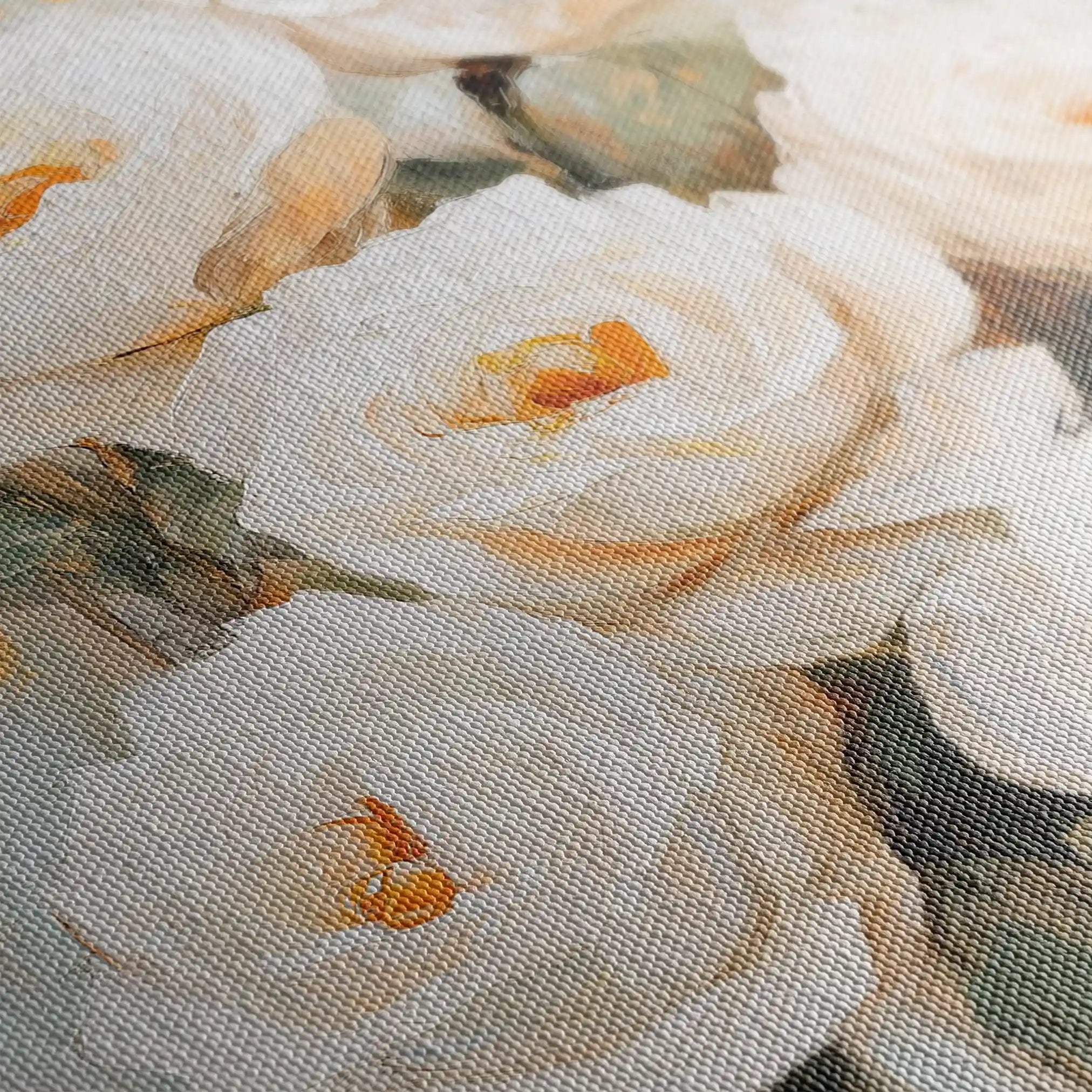Floral 1415 Canvas Art 60 x 40 cm / Black