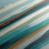 Abstract 1416 Canvas Art 16" x 16" / 40 x 40 cm / Black