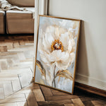Floral 1418 Canvas Art 18" x 24" / 45 x 60 cm / Black