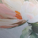 Floral 1419 Canvas Art 60 x 40 cm / Black