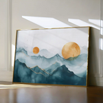 Boho 142 Canvas Art 60 x 40 cm / Black