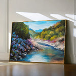 Landscape 142 Canvas Art 18" x 24" / 45 x 60 cm / Black