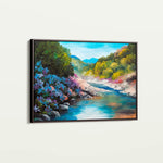 Landscape 142 Canvas Art 18" x 24" / 45 x 60 cm / Black
