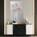Floral 1422 Canvas Art 18" x 24" / 45 x 60 cm / Black