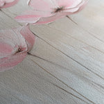 Floral 1422 Canvas Art 18" x 24" / 45 x 60 cm / Black