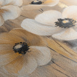 Floral 1424 Canvas Art 18" x 24" / 45 x 60 cm / Black