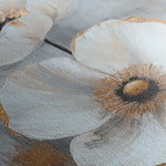 Floral 1425 Canvas Art 18" x 24" / 45 x 60 cm / Black