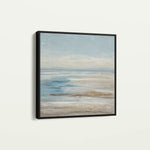Abstract 1426 Canvas Art 16" x 16" / 40 x 40 cm / Black