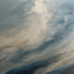 Abstract 1428 Canvas Art 16" x 16" / 40 x 40 cm / Black