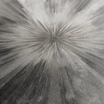 Abstract 1429 Canvas Art 16" x 16" / 40 x 40 cm / Black