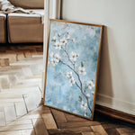 Floral 1429 Canvas Art 18" x 24" / 45 x 60 cm / Black