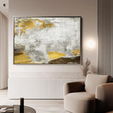 Abstract 143 Canvas Art 18" x 24" / 45 x 60 cm / Black
