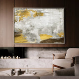 Abstract 143 Canvas Art 18" x 24" / 45 x 60 cm / Black
