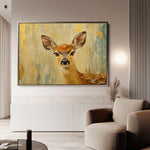 Animals 143 Canvas Art 18" x 24" / 45 x 60 cm / Black