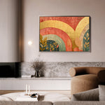 Boho 143 Canvas Art 18" x 24" / 45 x 60 cm / Black