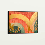 Boho 143 Canvas Art 18" x 24" / 45 x 60 cm / Black