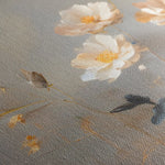 Floral 143 Canvas Art 60 x 40 cm / Black