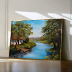 Landscape 143 Canvas Art 18" x 24" / 45 x 60 cm / Black