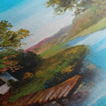 Landscape 143 Canvas Art 18" x 24" / 45 x 60 cm / Black