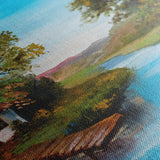 Landscape 143 Canvas Art 18" x 24" / 45 x 60 cm / Black