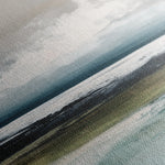 Abstract 1431 Canvas Art 16" x 16" / 40 x 40 cm / Black