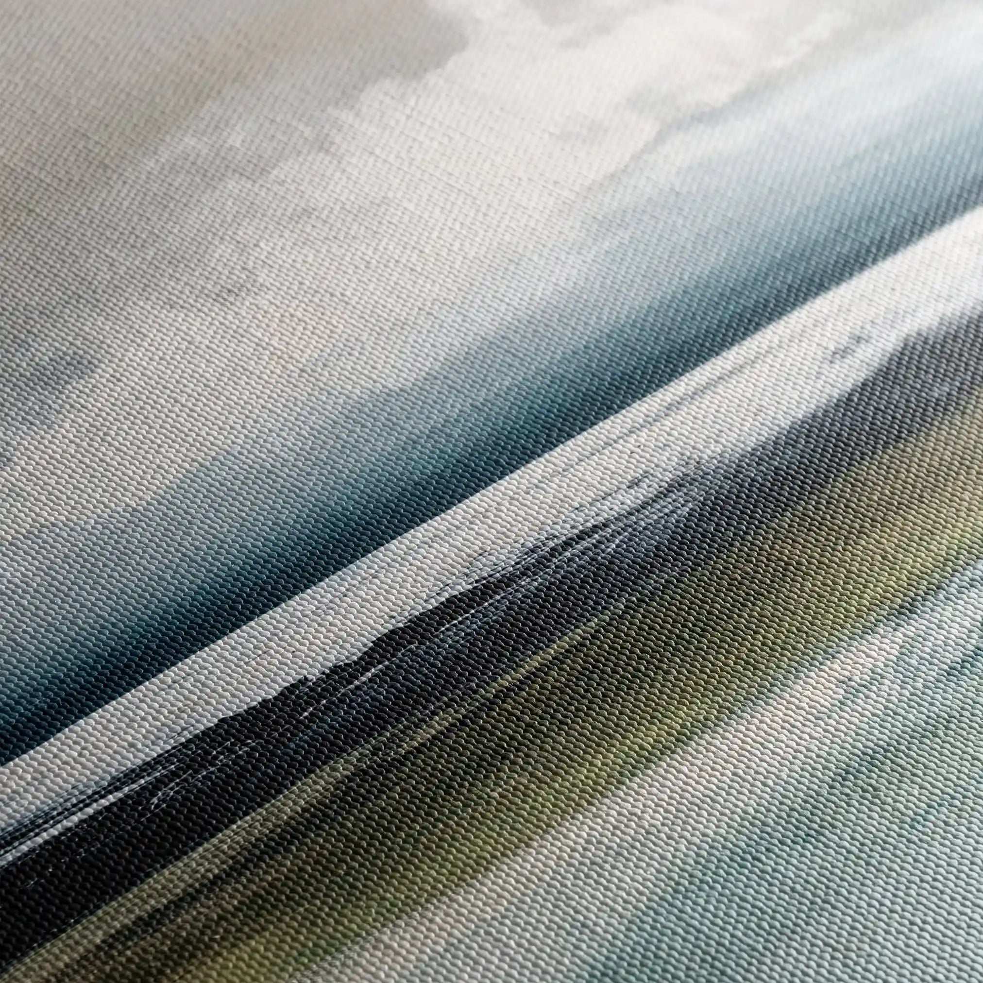 Abstract 1431 Canvas Art 60 x 60 cm / Black
