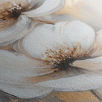 Floral 1433 Canvas Art 18" x 24" / 45 x 60 cm / Black