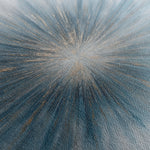 Abstract 1434 Canvas Art 16" x 16" / 40 x 40 cm / Black