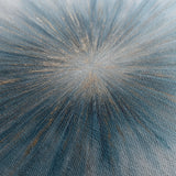 Abstract 1434 Canvas Art 16" x 16" / 40 x 40 cm / Black
