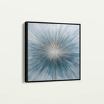 Abstract 1434 Canvas Art 60 x 60 cm / Black