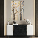 Floral 1435 Canvas Art 18" x 24" / 45 x 60 cm / Black