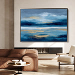 Abstract 1436 Canvas Art 18" x 24" / 45 x 60 cm / Black